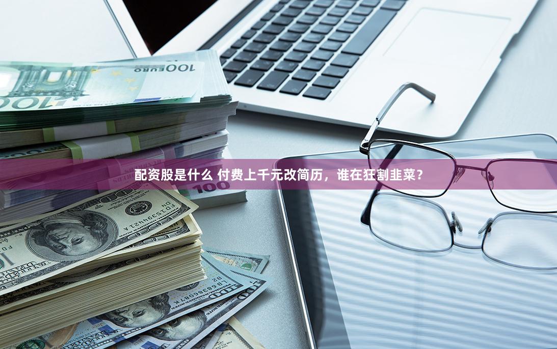 配资股是什么 付费上千元改简历，谁在狂割韭菜？